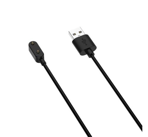 Töltőkábel USB (mágneses, 100cm) FEKETE