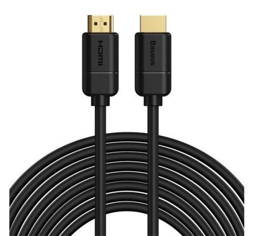 BASEUS TV/HDMI kábel (19pin, HDMI-A - HDMI-A, v2.0, 4K 30Hz, 800cm) FEKETE