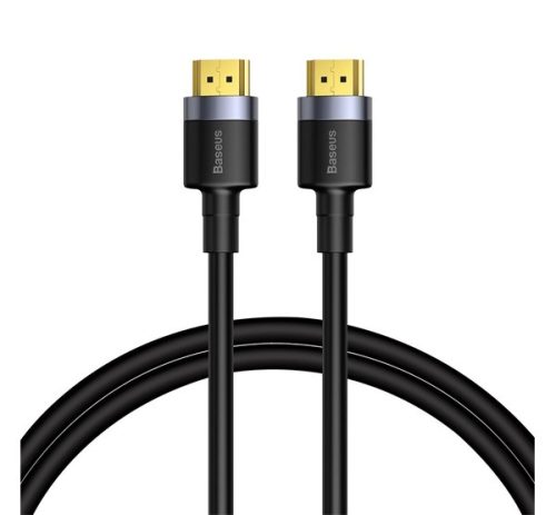 BASEUS CAFULE HDMI kábel (v2.0, 4K, 3D, 60Hz, 200cm) FEKETE/SZÜRKE