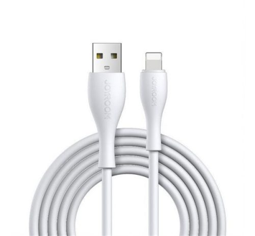 JOYROOM M8 adatkábel (USB - lightning, 2.4A, gyorstöltő, 100cm) FEHÉR