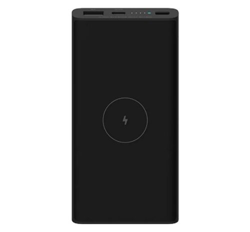 XIAOMI vésztöltő USB+Type-C aljzat (10000mAh, 18W, wireless) FEKETE