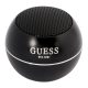 GUESS bluetooth hangszóró (v5.0, 3W, 300mAh belső akku, aluminíum, mini) FEKETE