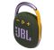 JBL CLIP4 bluetooth hordozható hangszóró (v5.1, 1050mAh belső akku, 5W, IPX67 vízálló, terep minta) SÖTÉTZÖLD