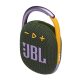 JBL CLIP4 bluetooth hordozható hangszóró (v5.1, 1050mAh belső akku, 5W, IPX67 vízálló, terep minta) SÖTÉTZÖLD