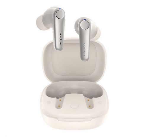 EARFUN AIR PRO 3 bluetooth fülhallgató SZTEREO (v5.3, TWS, mikrofon, aktív zajszűrő, IPX5 vízálló + töltőtok) FEHÉR