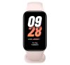 XIAOMI Smart Band 8 Active bluetooth okoskarkötő (v5.3, aktivitásmérő, alvásmonitor, 50 sport mód, vízálló) RÓZSASZÍN