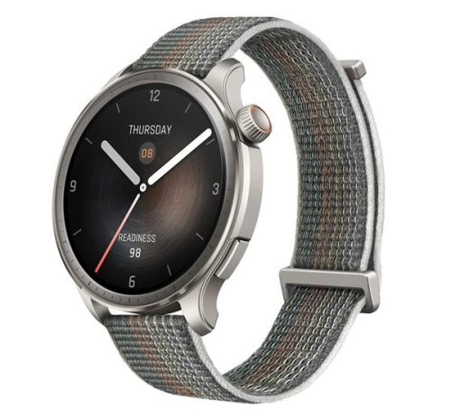 AMAZFIT BALANCE okosóra (szilikon szíj, aktivitásmérő, GPS, vízálló, 5 ATM, NFC) EZÜST