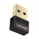 USAMS bluetooth adapter (USB, v5.3) FEKETE