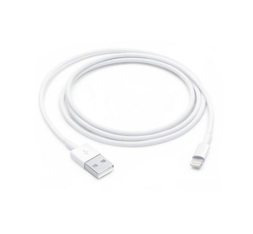 APPLE adatkábel (USB - lightning, 100cm, MXLY2ZM/A utód) FEHÉR