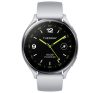 XIAOMI Watch 2 okosóra (46mm, szilikon szíj, aktivitásmérő, pulzusmérő, 160 sportmód, vízálló, 5 ATM) EZÜST