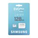 SAMSUNG memóriakártya 128GB (microSDXC EVOPlus Blue Wave - Class 10, UHS-1) + SD adapter