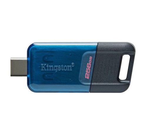 KINGSTON DT 80 M pendrive/USB Stick (Type-C 3.2, Gen 1) 256GB SÖTÉTKÉK