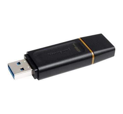 KINGSTON DT Exodia pendrive/USB Stick (USB 3.2, Gen 1) 128GB FEKETE/SÁRGA