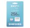 SAMSUNG memóriakártya 256GB (microSDXC EVOPlus Blue Wave - Class 10, UHS-1) + SD adapter