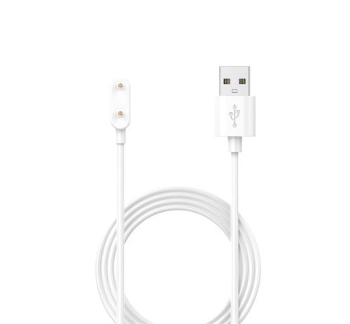 Töltőkábel USB (mágneses, 100cm) FEHÉR