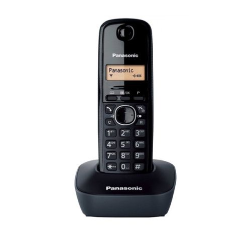 PANASONIC KX-TG1611HGH telefon készülék (vezeték nélküli) FEKETE