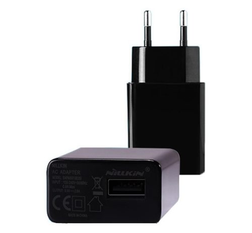 NILLKIN hálózati töltő USB aljzat (10W) FEKETE