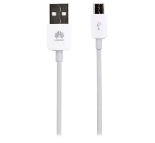 HUAWEI adatkábel (USB - microUSB, 100cm) FEHÉR