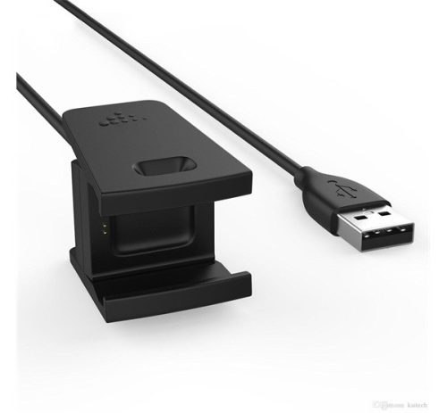 Töltőkábel USB (mágneses, 55cm) FEKETE