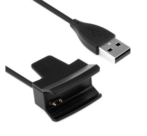 Töltőkábel USB (mágneses, 30cm) FEKETE