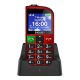 EVOLVEO EP-800 EasyPhone FM mobiltelefon (Dualsim) PIROS