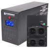 Szünetmentes tápegység UPS LCD 2000VA 1200W 2x 9AH PM-UPS-2000M