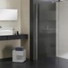 Astro 120x190 cm Walk-in zuhanyfal Easy clean bevonattal